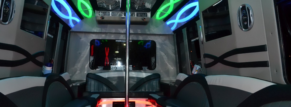 Big H Party Bus Interior